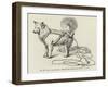 Ano or Dog Harness-null-Framed Giclee Print