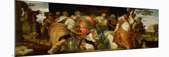 Anointing of David, 1555-60-Paolo Veronese-Mounted Giclee Print