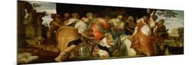 Anointing of David, 1555-60-Paolo Veronese-Mounted Giclee Print