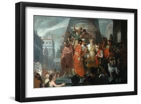 Anointing of David-Carl Thiel-Framed Premium Giclee Print