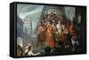 Anointing of David-Carl Thiel-Framed Stretched Canvas