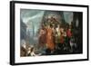 Anointing of David-Carl Thiel-Framed Giclee Print