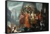 Anointing of David-Carl Thiel-Framed Stretched Canvas