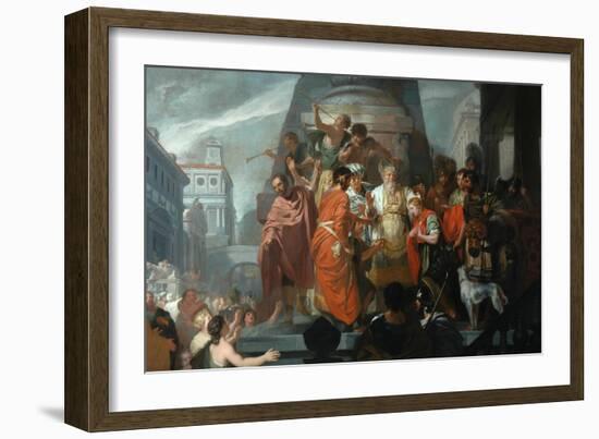 Anointing of David-Carl Thiel-Framed Giclee Print