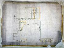 Plan of tenements in Addle Street, Aldermanbury and Philip Lane, London, c1666-Anon-Giclee Print