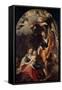 Anonymous (Copy de Correggio) / 'Madonna della Scodella or Rest on the Flight into Egyp', Italia...-Anonymous-Framed Stretched Canvas