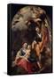 Anonymous (Copy de Correggio) / 'Madonna della Scodella or Rest on the Flight into Egyp', Italia...-Anonymous-Framed Stretched Canvas