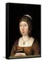 Anonymous / 'Isabella I of Castile, the Catholic', Late 15th century, Flemish School, Oil on pan...-Anonymous-Framed Stretched Canvas
