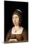 Anonymous / 'Isabella I of Castile, the Catholic', Late 15th century, Flemish School, Oil on pan...-Anonymous-Mounted Poster