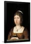 Anonymous / 'Isabella I of Castile, the Catholic', Late 15th century, Flemish School, Oil on pan...-Anonymous-Framed Poster