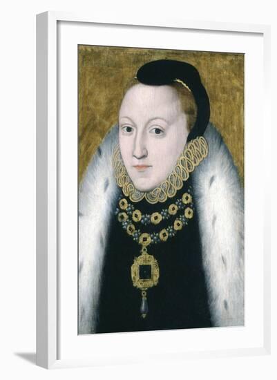 Anonymous Portrait of Queen Elizabeth I-null-Framed Giclee Print