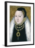 Anonymous Portrait of Queen Elizabeth I-null-Framed Giclee Print