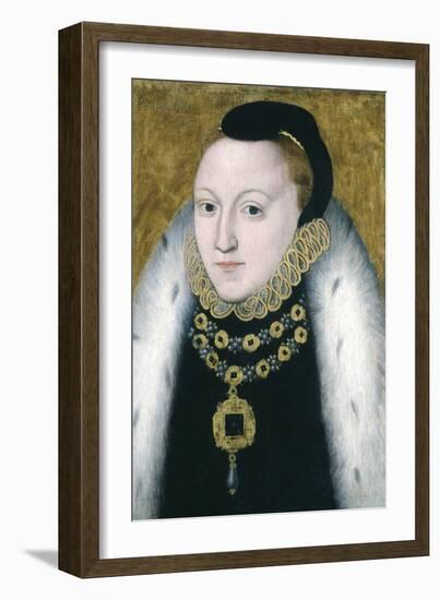 Anonymous Portrait of Queen Elizabeth I-null-Framed Giclee Print