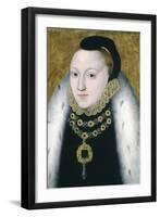 Anonymous Portrait of Queen Elizabeth I-null-Framed Giclee Print