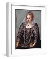 Anonymous Portrait of Queen Elizabeth I-null-Framed Giclee Print