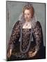 Anonymous Portrait of Queen Elizabeth I-null-Mounted Giclee Print