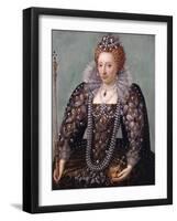 Anonymous Portrait of Queen Elizabeth I-null-Framed Giclee Print