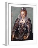 Anonymous Portrait of Queen Elizabeth I-null-Framed Giclee Print