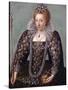 Anonymous Portrait of Queen Elizabeth I-null-Stretched Canvas