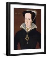 Anonymous Portrait of Queen Mary I-null-Framed Giclee Print