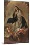 Anonymous / 'The Immaculate Conception'. Second half of the XVII century. Oil on canvas.-Anonymous-Mounted Poster