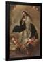 Anonymous / 'The Immaculate Conception'. Second half of the XVII century. Oil on canvas.-Anonymous-Framed Poster