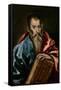 Anonymous (Workshop El Greco) / 'An Apostle', 1608-1614, Spanish School, Oil on canvas, 70 cm x ...-Anonymous-Framed Stretched Canvas