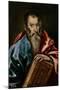 Anonymous (Workshop El Greco) / 'An Apostle', 1608-1614, Spanish School, Oil on canvas, 70 cm x ...-Anonymous-Mounted Poster