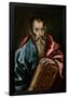 Anonymous (Workshop El Greco) / 'An Apostle', 1608-1614, Spanish School, Oil on canvas, 70 cm x ...-Anonymous-Framed Poster