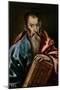 Anonymous (Workshop El Greco) / 'An Apostle', 1608-1614, Spanish School, Oil on canvas, 70 cm x ...-Anonymous-Mounted Poster