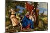 Anonymous (Workshop Tiziano, Vecellio di Gregorio) / 'Rest on the Flight into Egypt', 16th centu...-Anonymous-Mounted Poster