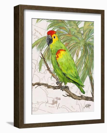 Another Bird in Paradise II-Julie DeRice-Framed Art Print