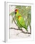 Another Bird in Paradise II-Julie DeRice-Framed Art Print