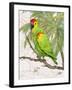 Another Bird in Paradise II-Julie DeRice-Framed Art Print