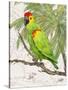 Another Bird in Paradise II-Julie DeRice-Stretched Canvas