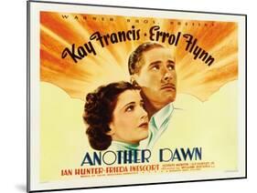 Another Dawn, Kay Francis, Errol Flynn, 1937-null-Mounted Art Print