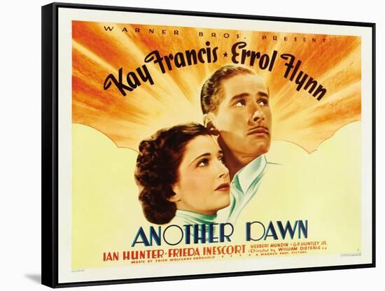 Another Dawn, Kay Francis, Errol Flynn, 1937-null-Framed Stretched Canvas