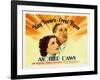 Another Dawn, Kay Francis, Errol Flynn, 1937-null-Framed Art Print