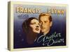 Another Dawn, Kay Francis, Errol Flynn, 1937-null-Stretched Canvas