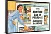 Another Day in Paradise Minus the Paradise Funny Art Poster Print-Ephemera-Framed Poster