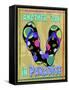 Another Day in Paradise-Kate Ward Thacker-Framed Stretched Canvas