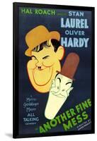 Another Fine Mess, Oliver Hardy, Stan Laurel, 1930-null-Framed Art Print