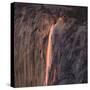 Another Glimpse of Yosemite Firefall-Vincent James-Stretched Canvas