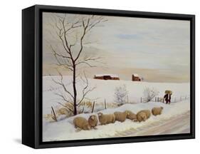 Another Hard Winter-Margaret Loxton-Framed Stretched Canvas