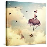 Another Kind of Mary Poppins-Paula Belle Flores-Stretched Canvas
