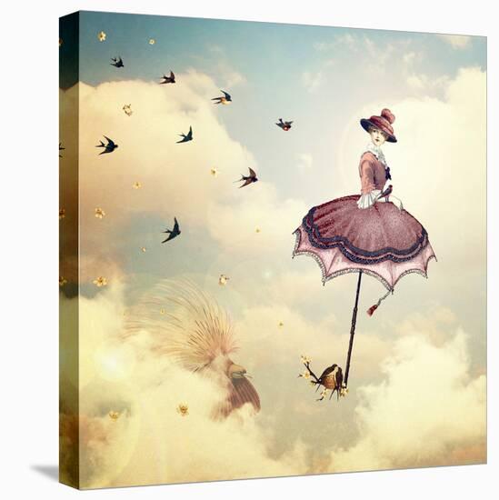 Another Kind of Mary Poppins-Paula Belle Flores-Stretched Canvas