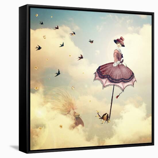 Another Kind of Mary Poppins-Paula Belle Flores-Framed Stretched Canvas