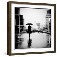 Another Lonely Day in the Rain-Sharon Wish-Framed Photographic Print