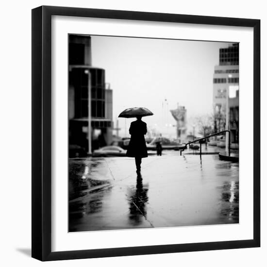 Another Lonely Day in the Rain-Sharon Wish-Framed Photographic Print