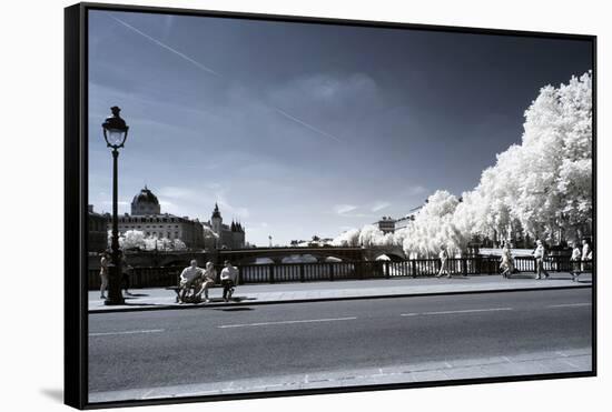 Another Look at Paris-Philippe Hugonnard-Framed Stretched Canvas